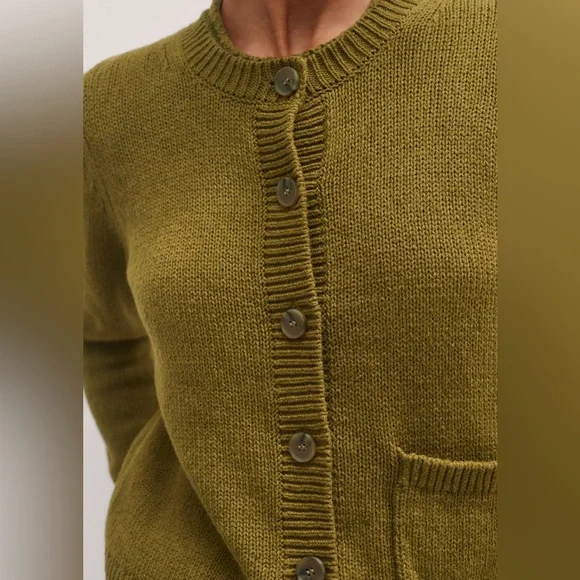 Me+em Cotton Linen Boxy Cardigan
Cotton + Linen Knit - Picture 3 of 9